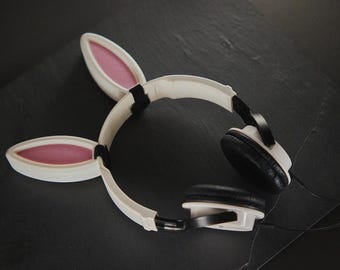Bunny Ears for Headsets: Cosplay Gaming Headphone Accessory