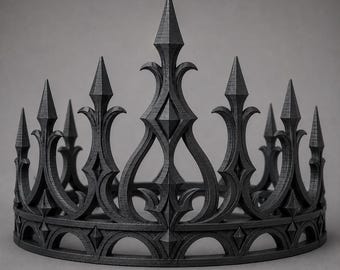 Coronation Crown | Fantasy King Queen Cosplay Headpiece