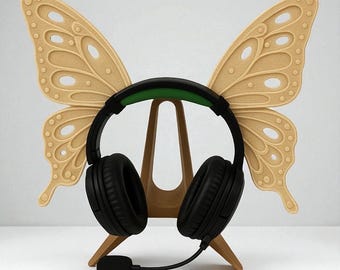 Butterfly Headphone Wings: Cosplay Gaming Headset Attachment