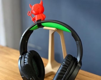 Mini Devil Headset Accessory | Gamer Cosplay Decor