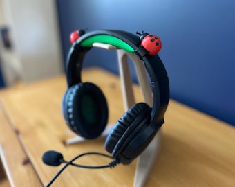 Ladybug Headphone Accessory | Cute Headset Decor