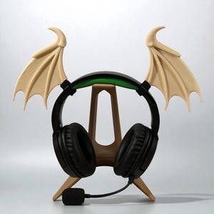 Horned Wings Headset Attachment: Fantasy Cosplay Decor