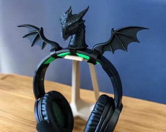 Dragon Headset Attachment: Cosplay Headphone Decor