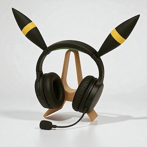 Umbreon Ears for Headsets | Umbreon Headphone Ears | Umbreon Cosplay Ears