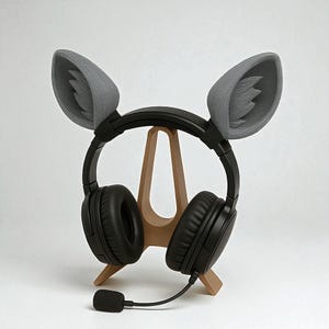 Raccoon Headset Ears: Cosplay Headphone Accessories