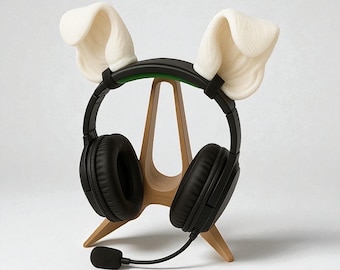 Bulldog Headset Ears: Cosplay Headphone Attachment