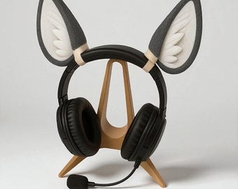 Husky Headphone Ears: Cosplay Headphone Attachments