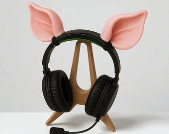 豚のヘッドホン耳：コスプレ用ヘッドセットアクセサリー