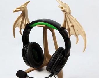 Bone Dragon Headset Wings: Cosplay Headphone Accessory