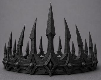Executioner Cosplay Crown | Dark Fantasy King, Gothic Costume Accessory