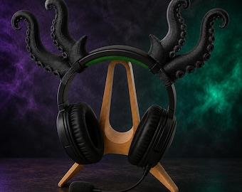 Kraken Tentacle Headset Attachment | Gaming Headphone Tentacles | Eldritch Headphone Accessory