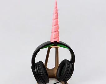 Pegasus Horn Headphone Attachment: Fantasy Headset Decor