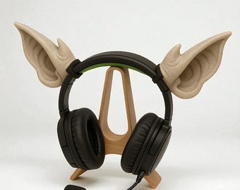 Gargoyle Headset Ears: Fantasy Cosplay Headphone Attachments