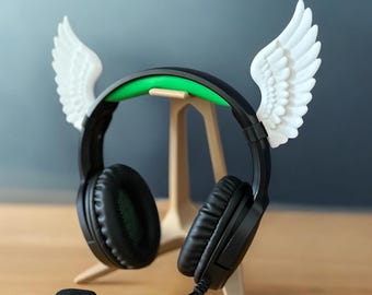 Angel Wing Headset Attachments: Gaming Headphone Decor