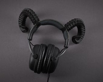 Aries Horns Headset Attachment: Zodiac Cosplay Gamer Accessory