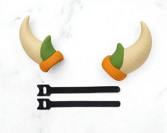 Bowser Inspired Cosplay Horns: Gamer Headwear