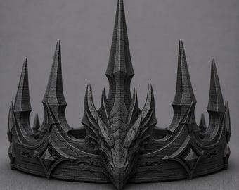 Dragon Knight Crown | Medieval Fantasy Cosplay Accessory