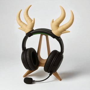 Dragon Headset Horns: Cosplay Gaming Headphone Accessory