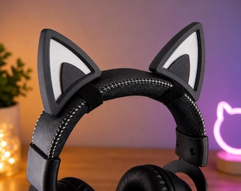 Oreilles de chat pour casque d'écoute | Accessoire casque gaming Kitty
