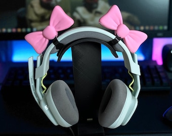 Mini Headset Bows | Durable Plastic Cosplay Headphone Clips