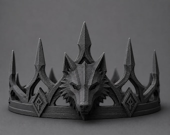Fenrir Wolf Crown | Norse Viking Fantasy Cosplay Accessory