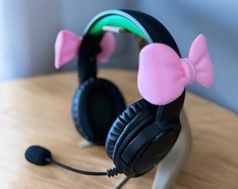 Bow Headphone Attachments | Kawaii Headset Decor