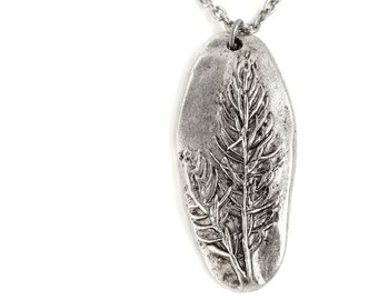 Pine Tree Necklace for Women Silver Tree Necklace for Men Nature Lovers Gift Woodland Jewelry Silver Pendant Necklace Forest Woods Evergreen