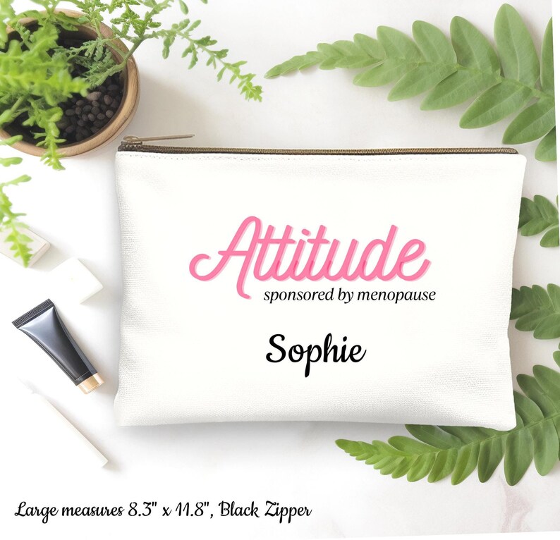 Hot Flash Society Attitude Cosmetic Pouch - Thumbnail 5