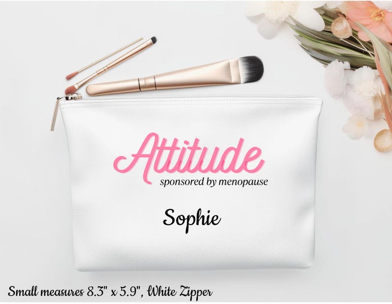 Hot Flash Society Attitude Cosmetic Pouch - Thumbnail 3