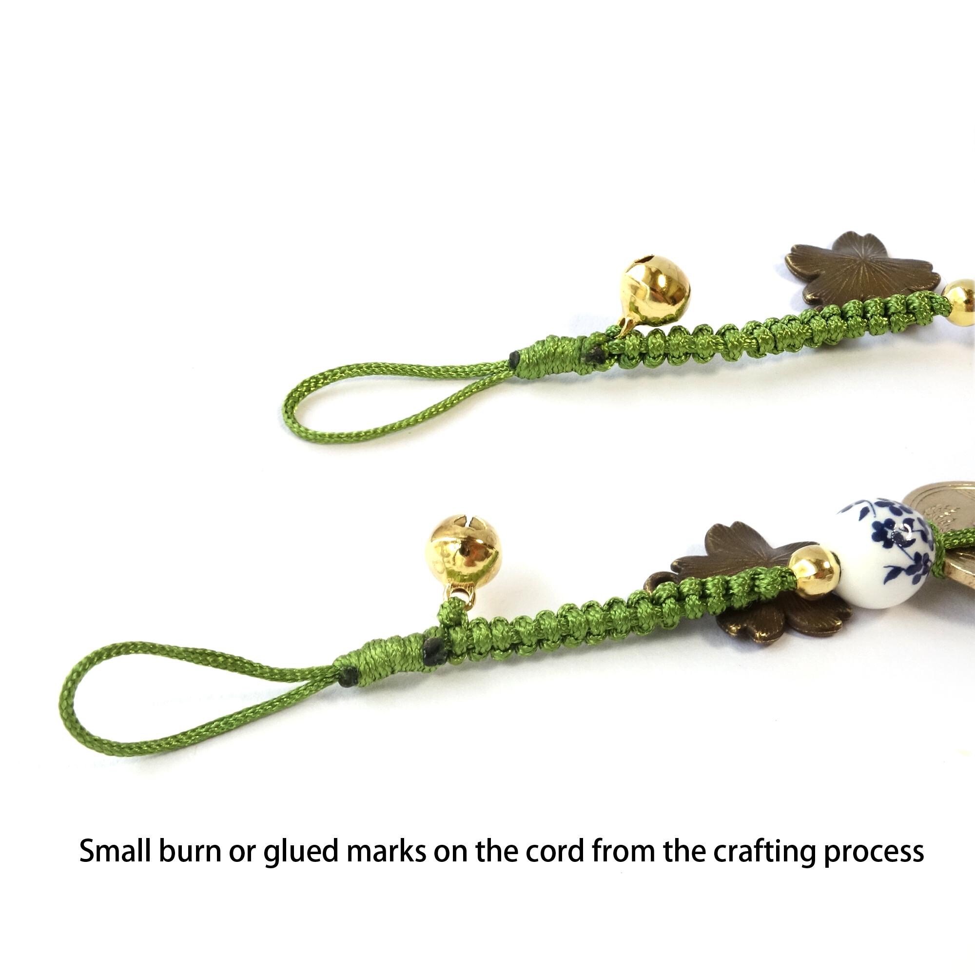 Omamori 5 Yen Coin Strap With Cherry Blossom | Shrine Blessed Coin