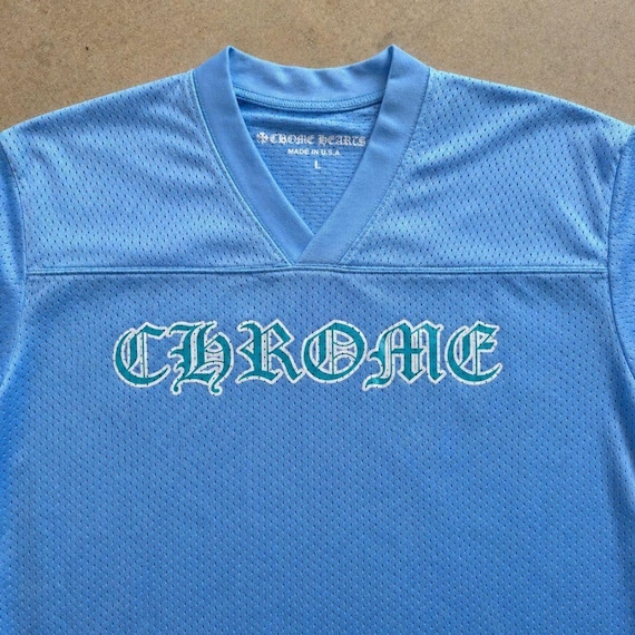 Men's Blue Chrome Hearts Long-sleeve Jersey - Etsy