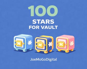 Monopoly Go 100 Star Vault Stickers - EVER_AFTER Album