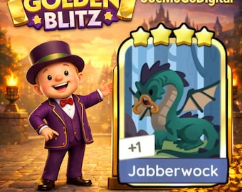 Monopoly Go Golden Blitz - Jabberwock - Set 14