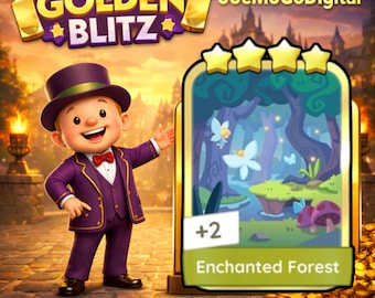 Monopoly Go Golden Blitz - Enchabted Forest - Set 15