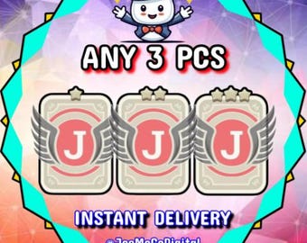 MOGO MONSTER MASH - 1-3 Star Sticker - 3 pcs