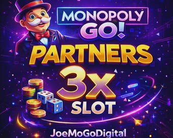 Looney Tunes Partners - (3 Slot) - Monopoly Go Full Carry Service (3 to 12 hour Completion)