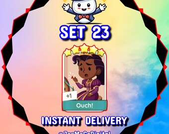 Ouch Set 23 - MonopolyGo Sticker 5 Star - EVER_AFTER Album