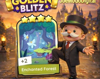 Monopoly Go Golden Blitz - Enchabted Forest - Set 15