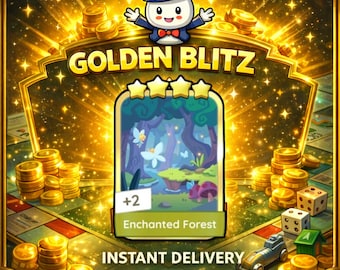 Monopoly Go Golden Blitz - Enchabted Forest - Set 15
