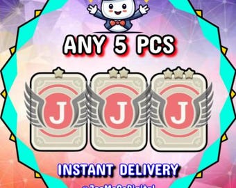 MOGO MONSTER MASH - 1-3 Star Sticker - 5 pcs