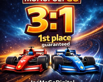 Monopoly Transylvania Racers – Guarantee Champion(1 Buyer + 3 Sellers)