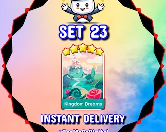 Kingdom Dreams Set 23 - MonopolyGo Sticker 5 Star - EVER_AFTER Album