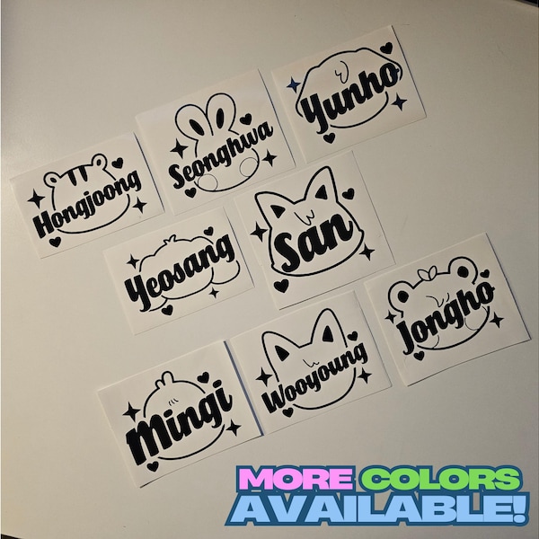 Ateez Aniteez Vinyl Decal