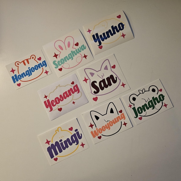 Aniteez Atiny Vinyl Decal