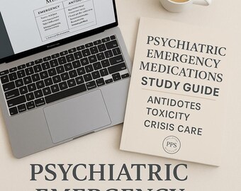 PMHNP Exam Prep: Psychiatric Emergency Meds Study Guide (PDF Download