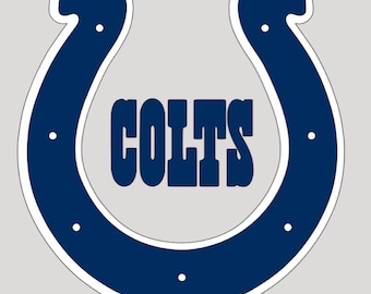 Indianapolis Colts Vinyl Decal Decal for laptop windows wall car boat g