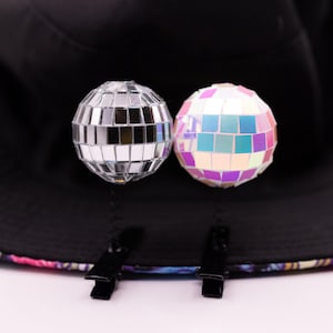 Disco Ball Sprout, EDM sprout, Rave Trinket, Festival Accessory image 3
