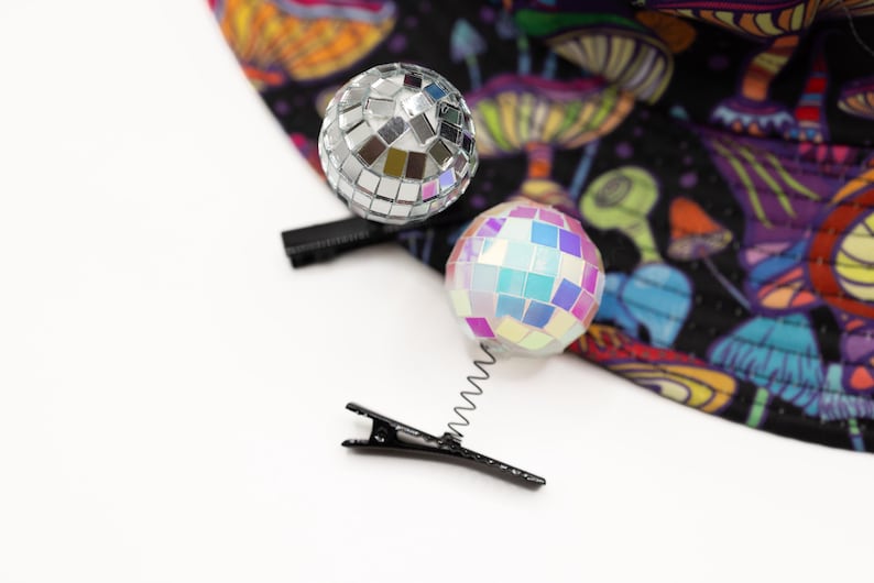 Disco Ball Sprout, EDM sprout, Rave Trinket, Festival Accessory image 1
