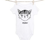 Kids, Baby, Baby Clothing, Printed Onesie, Screenprint Onesie, Grumpy Cat Onesie