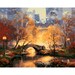 Paint by Numbers Kit, DIY painting City Landscape painting on canvas wall art coloring by number Adult Craft DIY Gift Painting 